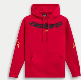 Sweat Alpinestars Hoodie Elliptic Rouge