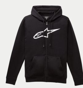 Sweat Alpinestars Zip Hoodie Ageless Noir Blanc