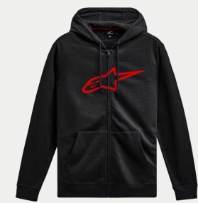 Sweat Alpinestars Zip Hoodie Ageless Noir Rouge