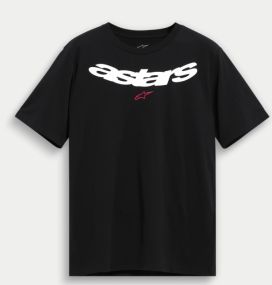Tee Shirt Alpinestars Elliptic Noir