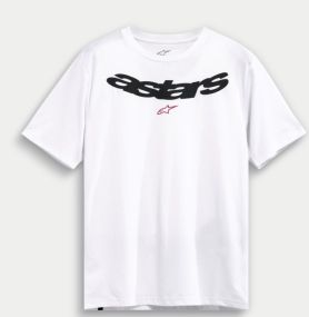 Tee Shirt Alpinestars Elliptic Blanc