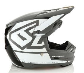 Casque 6D ATR-3 Hex Blanc Brillant