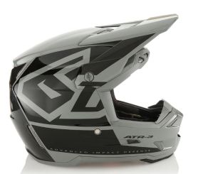 Casque 6D ATR-3 Hex Noir Brillant