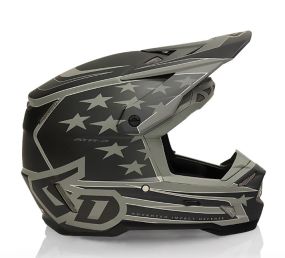 Casque 6D ATR-3 Patriot Noir Matt