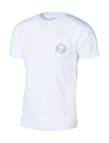 Tee Shirt Seven Badger Blanc
