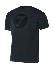 Tee Shirt Enfant Seven Dot Noir/Noir