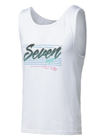 Tee Shirt Top Seven Cali Tank Blanc