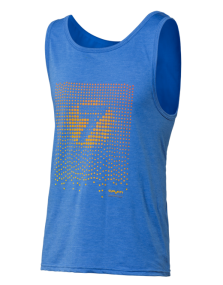 Tee Shirt Top Seven Acid Rain Tank Bleu