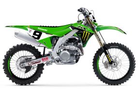Kit déco complet D'Cor Team Monster Kawasaki