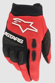Gants Enfants Alpinestars Full Bore Rouge Noir