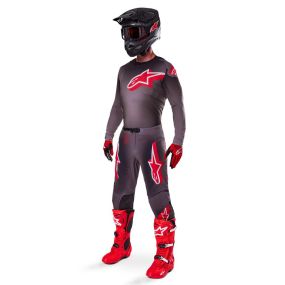 Tenue Complète Alpinestars Supertech Lipan Rouge