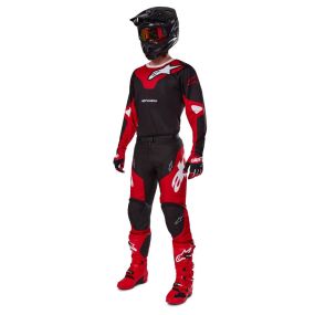 Tenue Complète Alpinestars Racer Veil Noir Rouge