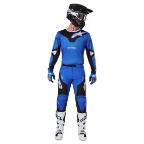 Tenue Complète Alpinestars Racer Veil Bleu Noir