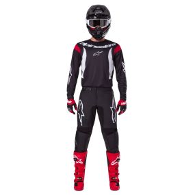 Tenue Complète Alpinestars Fluid Haul Noir Blanc