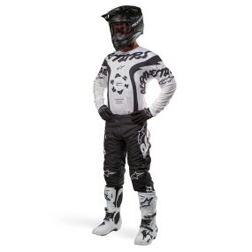 Tenue Complète Alpinestars Racer Hana Blanc Noir