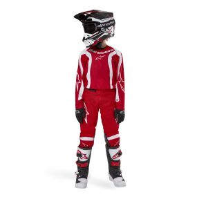 Tenue Complète Enfant Alpinestars Racer Lurv Rouge Blanc