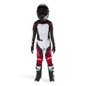 Tenue Complète Enfant Alpinestars Racer Ocuri Rouge Blanc Noir