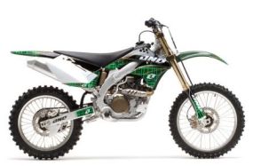 Kit déco complet avec plastiques Kawasaki Plaid