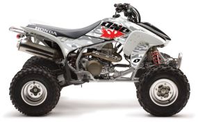 Kit déco One TRXR 450 Camo blanc