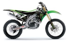 Kit déco seul replica KAWASAKI Factory KX/F