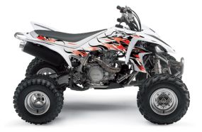 Kit déco One 450 YFZ flamme blanc