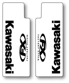 Stickers de protection de fourche Kawasaki