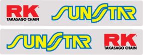 Stickers de bras oscillant FX Sun Star/RK
