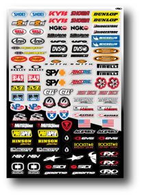 Planche de stickers FX Micro