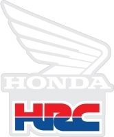 Kit déco HONDA HRC Réplica pour ouies de radiateur
