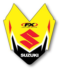 Déco de garde boue avant FX SUZUKI