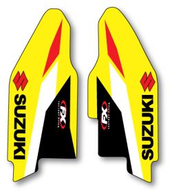 Déco de protections de fourche FX SUZUKI
