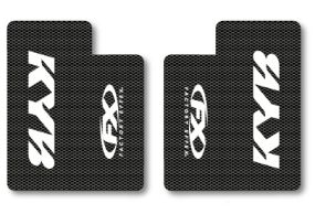 Déco de fourches FX KAYABA carbone