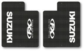 Déco de fourches FX SUZUKI carbone