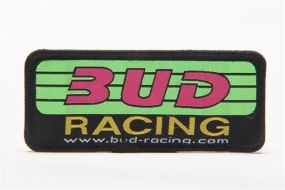 Ecusson Bud Racing tissé