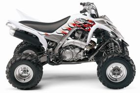Kit déco One YAMAHA Raptor 660 white