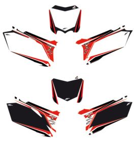Fonds de plaques BUD CRF 250 10/13 + 450 09/12