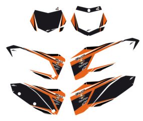 Fonds de plaques BUD KTM SX