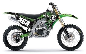 Kit déco seul FX 12 Metal Mulisha Kawasaki