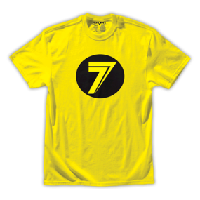 Seven Dot tee shirt enfant jaune