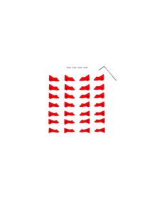 Stops anti-extension Genouilleres Alpinestars RK-10