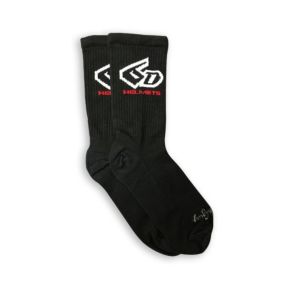 Chaussettes de vélo 6D Noires