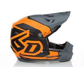 Casque Enfant 6D ATR-2 Torque Orange Fluo Mat