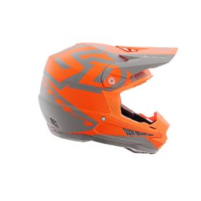 Casque 6D ATR-1 Switch Orange Gris