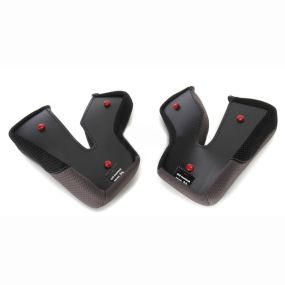 Mousses de joue noire pour casque Seven/Bell MX9