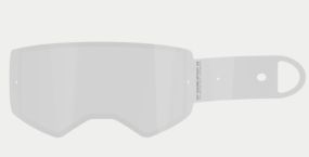 Tear offs laminés Alpinestars Supertech Racing avec bande adhesive x14 (pack)