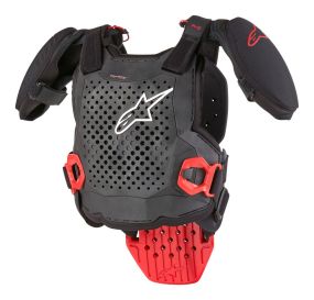 Pare Pierres Enfant Alpinestars A-5 S V2 Noir Blanc Rouge