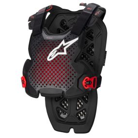 Pare-pierre Alpinestars A1 Pro Anthracite Noir Rouge
