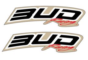 Stickers de garde boue avant BUD new