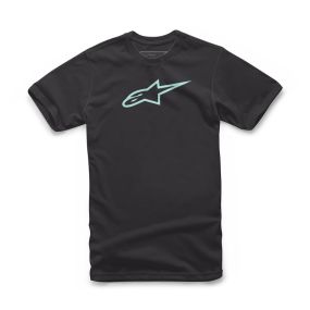 Tee Shirt Alpinestars Ageless Classic Noir Mint