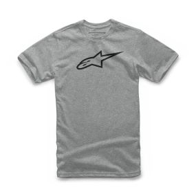Tee Shirt Alpinestars Ageless Classic Gris Chiné Noir